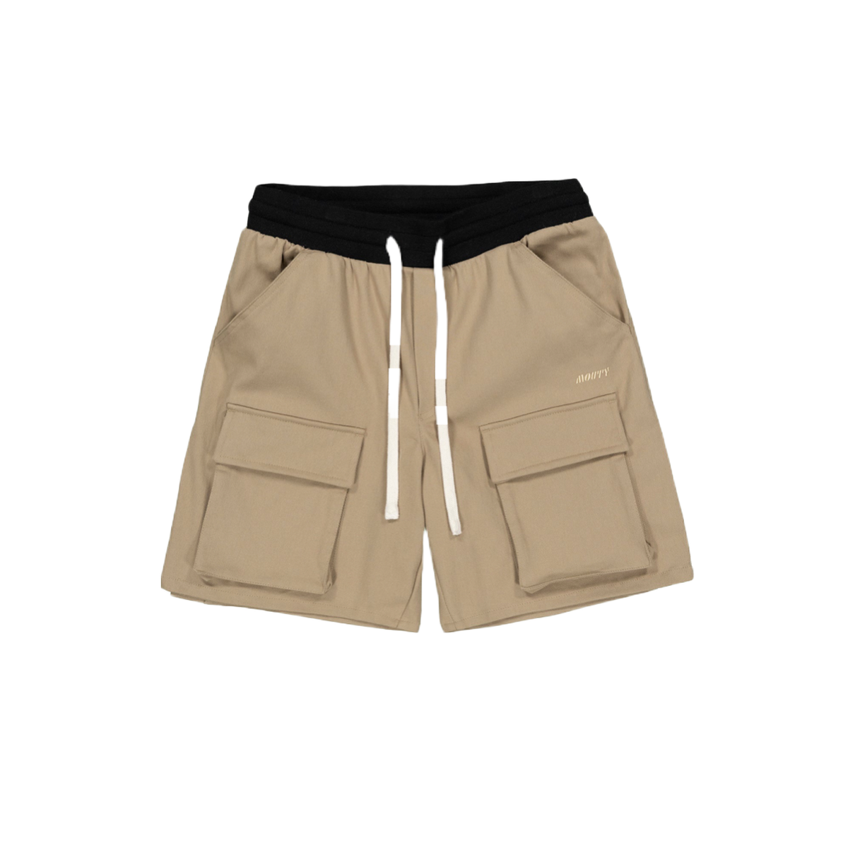 Mouty Beige Cargo Shorts Pants