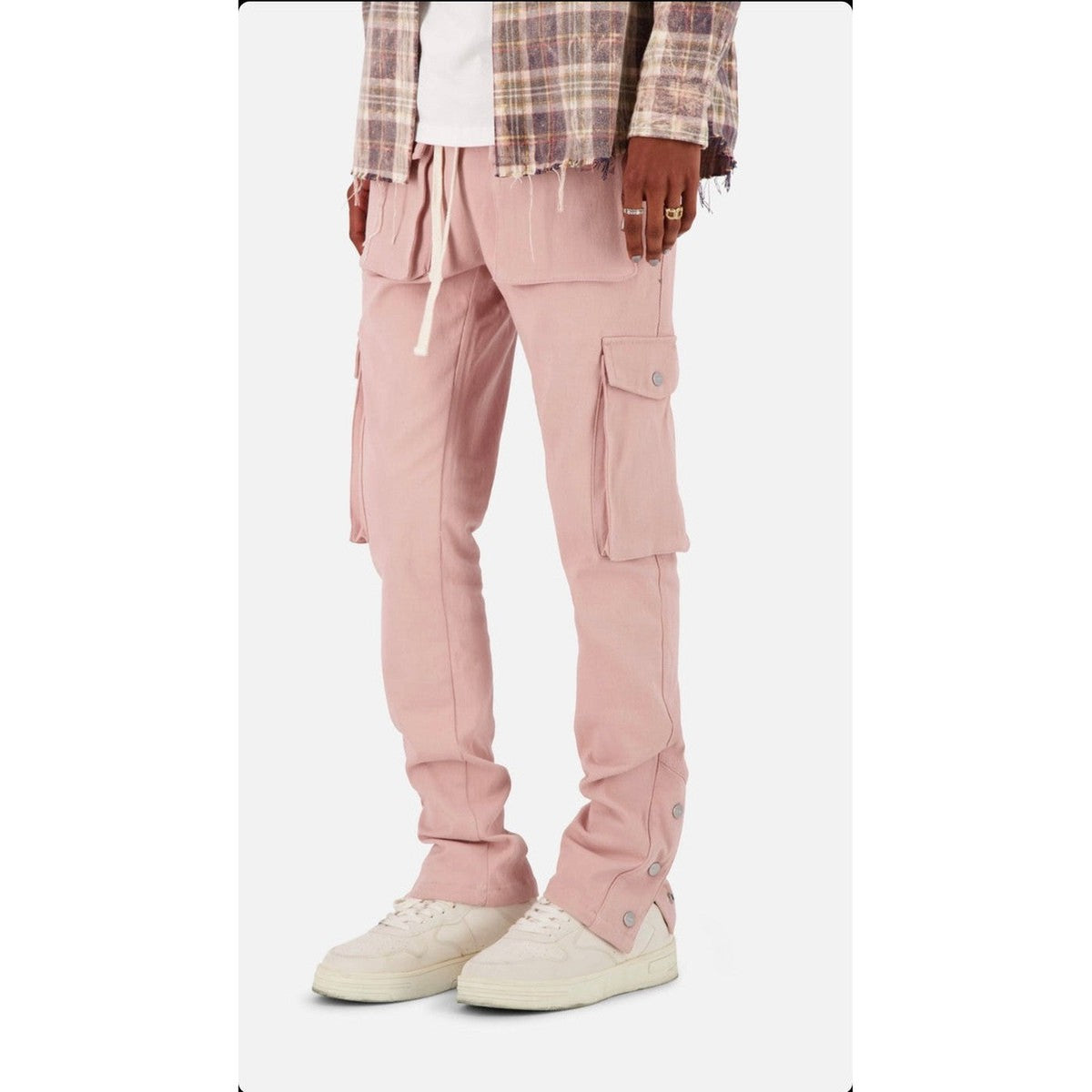 Mouty Pink Cargo Pants